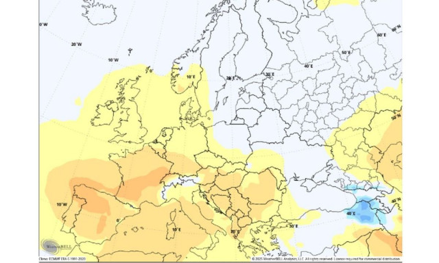 Καιρός: Ψυχρό ξεκίνημα χειμώνα σε Ευρώπη και Ελλάδα λόγω σπάνιας πρώιμης στρατοσφαιρικής θέρμανσης