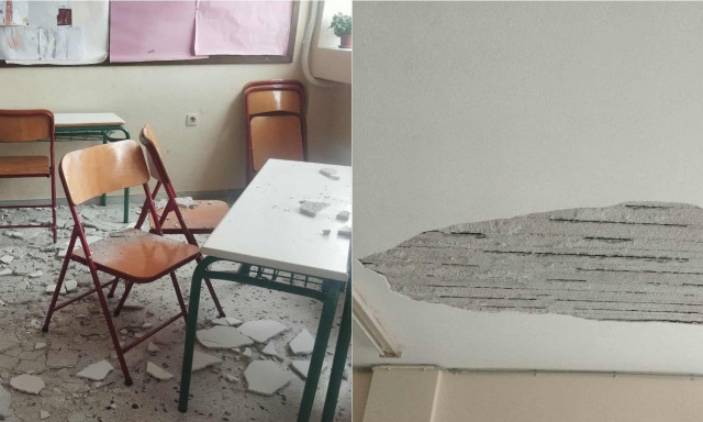 Πόρτο Ράφτη: Σοβάς έπεσε σε κεφάλια μαθητών - «Είχε γίνει έλεγχος από τον ΟΑΣΠ», λέει η αντιδήμαρχος