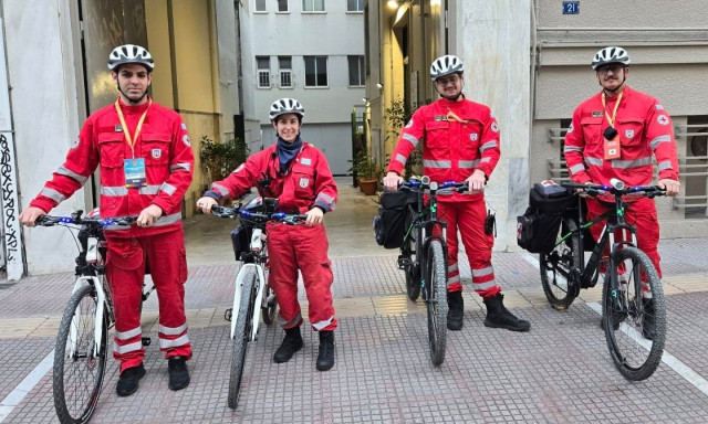 O Ελληνικός Ερυθρός Σταυρός με 230 εθελοντές Σαμαρείτες στον 42ο Αυθεντικό Μαραθώνιο Αθήνας 