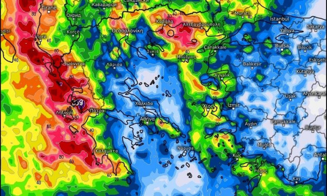Καιρός: Το Ιόνιο φέρνει δύο διαδοχικές κακοκαιρίες «made in Italy»