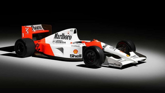 Η McLaren MP4/6 του Ayrton Senna πωλείται