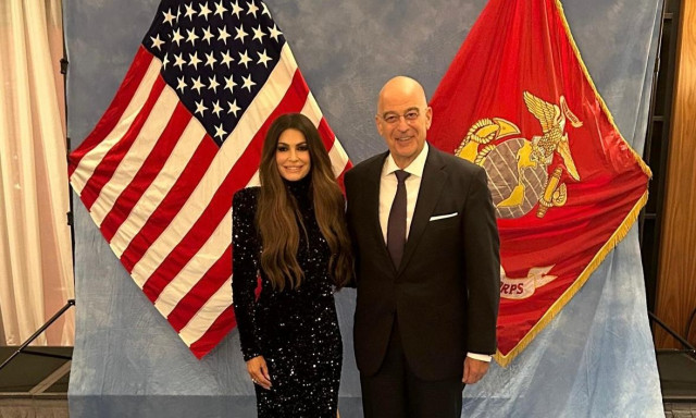 Συνάντηση Δένδια - Γκιλφόιλ στο Υπουργείο Εθνικής Άμυνας