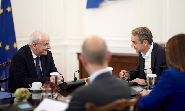 Ο Μητσοτάκης συναντήθηκε με τον υπουργό Άμυνας του Λιβάνου