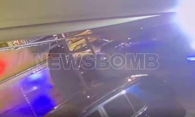 Βίντεο – ντοκουμέντο από τη στιγμή που διαρρήκτες εμβολίζουν μηχανές της ΔΙΑΣ στον Άγιο Δημήτριο