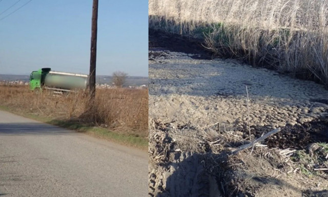 Θεσσαλονίκη: Άδειασε φορτηγό με βιομηχανικά απόβλητα στο Εθνικό Πάρκο στο Δέλτα Αξιού - Φωτογραφίες