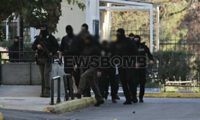 Γιάννης Λάλας: Στην Ευελπίδων οι 4 συλληφθέντες για τη δολοφονία στην Αράχωβα - Εικόνες