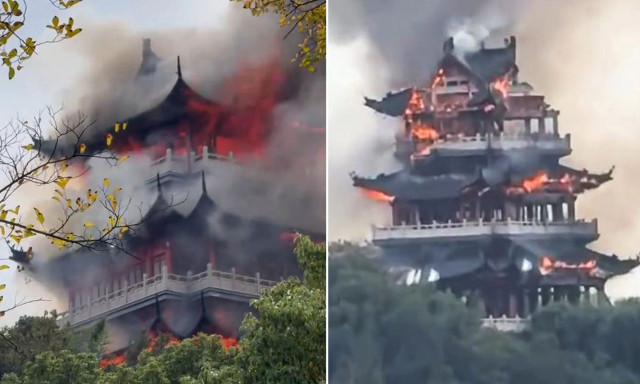 Κίνα: Μεγάλη φωτιά σε ιστορικό ναό 1.500 ετών - Το μοιραίο λάθος ενός τουρίστα