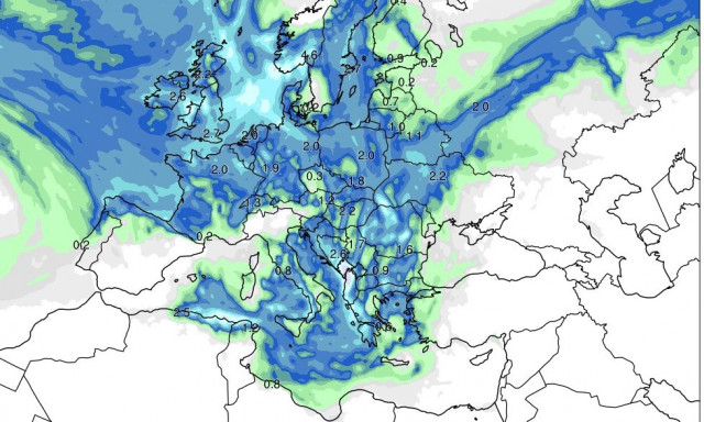 Καιρός: «Χρειάζεται προσοχή» - Πού αναμένονται μεγάλα ύψη βροχής την Τρίτη και την Τετάρτη