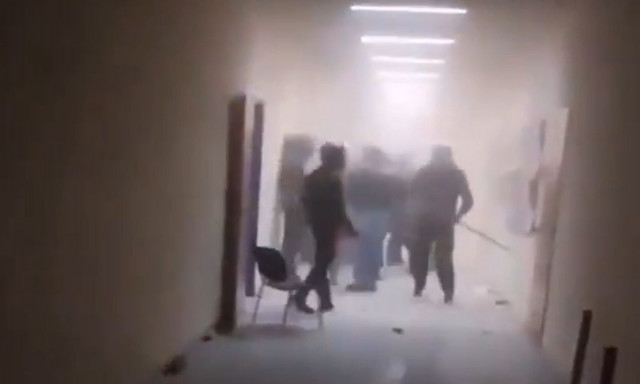 Βίντεο από τα άγρια επεισόδια στο Πολυτεχνείο «ανέβασε» ο Γεωργιάδης - «Ντροπή τους!»