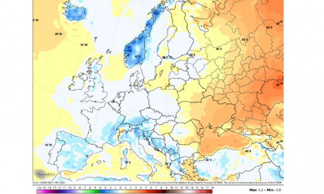Καιρός: Μακροπρόθεσμη πρόβλεψη για την Ελλάδα - Πώς θα κυλήσουν Δεκέμβριος, Ιανουάριος, Φεβρουάριος