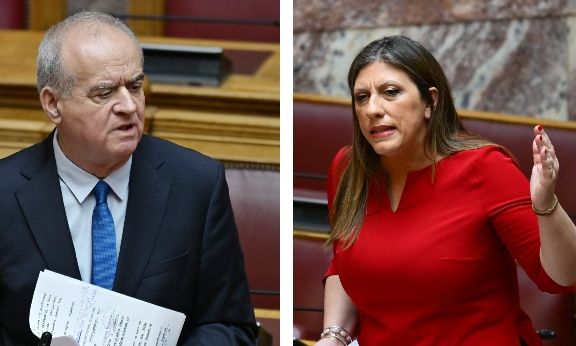 Αντιπαράθεση στην Βουλή μεταξύ Λαμπρόπουλου και Κωνσταντοπούλου για την αστυνομική βία