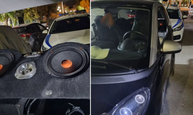 Άνω Λιόσια: Σύλληψη οδηγού για διατάραξη κοινής ησυχίας με ηχοσύστημα «στη διαπασών»
