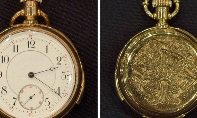 Χρυσό ρολόι τσέπης από το ναυάγιο του Τιτανικού πουλήθηκε 1,78 εκατ. λίρες