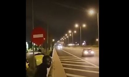 Οδηγούσε μεθυσμένος με 230 χιλιόμετρα στην Εθνική Οδό - Βίντεο