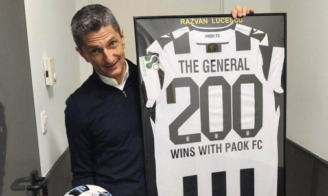 ΠΑΟΚ: Ιστορικός Λουτσέσκου - Το δώρο στον Ρουμάνο «στρατηγό» για τις 200 νίκες