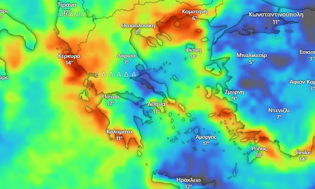 Καιρός: «Δεν χρειάζεται πανικός αλλά αυξημένη εγρήγορση», λέει ο Καλλιάνος για το κύμα κακοκαιρίας