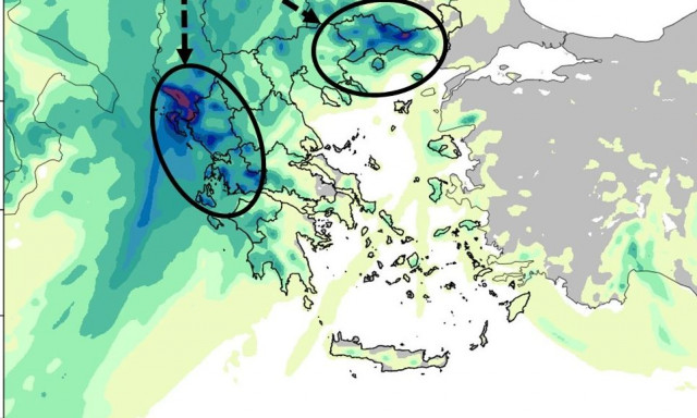 Κακοκαιρία Adel: Σε κατάσταση RED CODE η μισή Ελλάδα - Προειδοποίηση της Πολιτικής Προστασίας