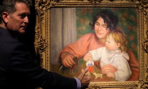 Άγνωστος πίνακας του Ρενουάρ πουλήθηκε για 1,8 εκατομμύρια ευρώ - Αναβιώνει η αγορά έργων τέχνης