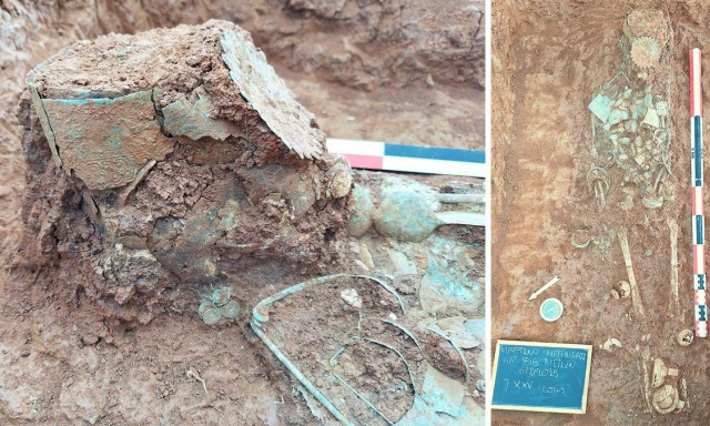 Ανασκαφές της ΕΦΑ Φθιώτιδας – Ευρυτανίας: Στο φως «η αρχόντισσα με το ανεστραμμένο διάδημα»