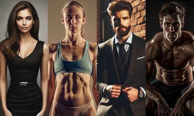 Το ιδανικό σώμα, σύμφωνα με την Τεχνητή Νοημοσύνη: Τι είπε για άνδρες και γυναίκες