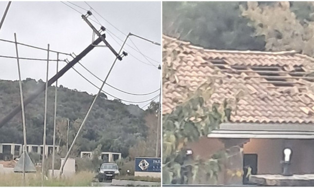 Κακοκαιρία «Adel»: Εκτεταμένες ζημιές στη Μεσσηνία - Χωρίς ρεύμα η Φοινικούντα