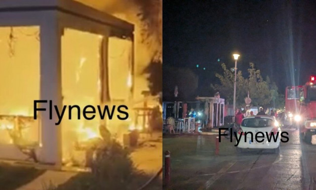 Λακωνία: Έκρηξη σε καφετέρια στη Νεάπολη - Εικόνες χάους