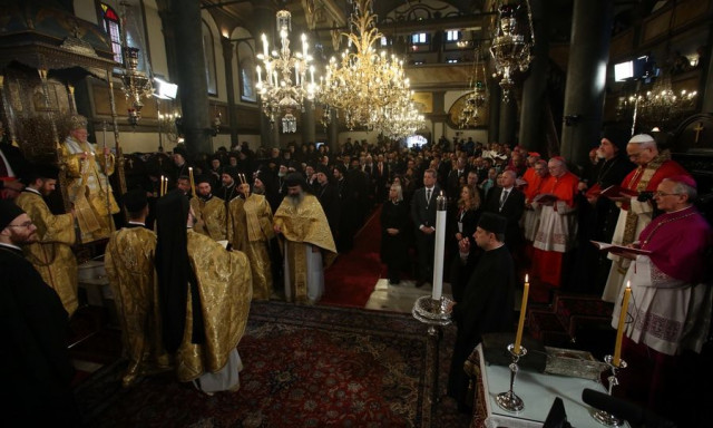 Φανάρι: Η Θεία Λειτουργία για τον Άγιο Ανδρέα προεξάρχοντος Οικουμενικού Πατριάρχη