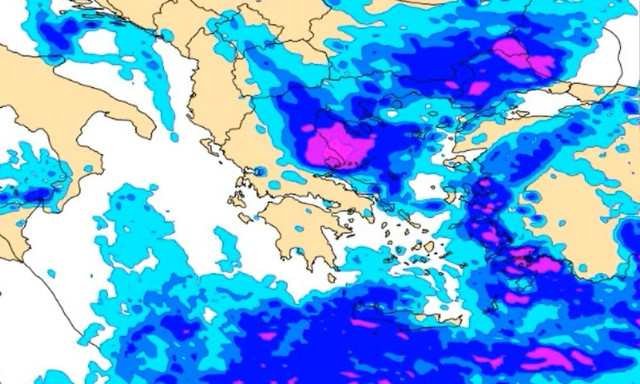 Καιρός: Έρχονται ισχυρές βροχοπτώσεις - Η πρόγνωση Κολυδά για το πρώτο δεκαήμερο του Δεκεμβρίου