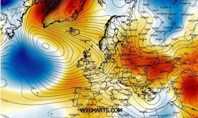 Καιρός: Η ζωνική ροή του Ατλαντικού αλλάζει τον χειμώνα - Ανατροπή δεδομένων για την Ελλάδα