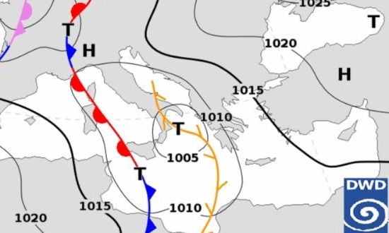 Καιρός: «Καμπανάκι» από τους Ιταλούς μετεωρολόγους - Σχηματίζεται μεσογειακός «κυκλώνας» στο Ιόνιο