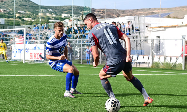 LIVE Ελλάς Σύρου - Ολυμπιακός 2-5: Όμορφο γκολ για τους νησιώτες