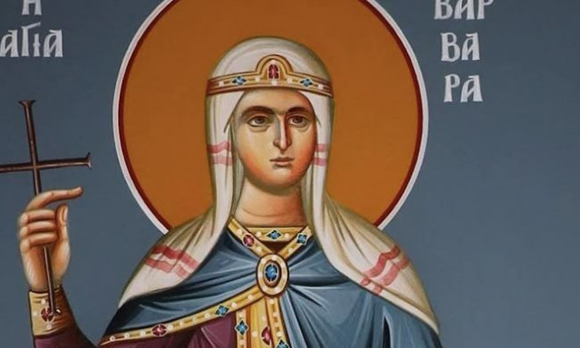 Αγία Βαρβάρα: Γιατί είναι προστάτιδα του Πυροβολικού - Τι συμβολίζει το ποτήρι που κρατά