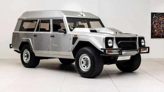 H μία και μοναδική Lamborghini LM002 Wagon του Σουλτάνου