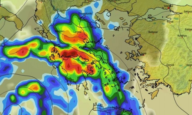 Καιρός: Πότε δίνει το GFS την επόμενη κακοκαιρία στην Ελλάδα - Η πρόβλεψη των Αμερικάνων