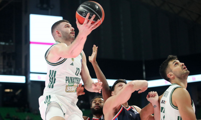 Παναθηναϊκός AKTOR - Πανιώνιος 110-66: Ρογκαβόπουλος show στο Telekom Center Athens!