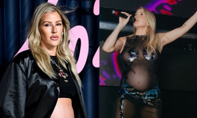 Ellie Goulding: Εμφανίστηκε στη σκηνή του «Miami Art Week» με φουσκωμένη κοιλίτσα και καυτό look