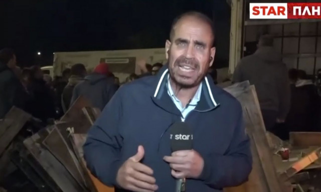 Αγρότης επιτέθηκε στο τηλεοπτικό συνεργείο του STAR στο Κάστρο Βοιωτίας