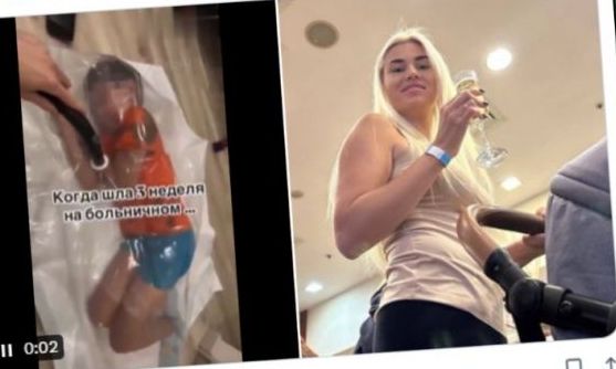 Ρωσίδα blogger έβαλε τον γιο της σε πλαστική σακούλα - Βίντεο