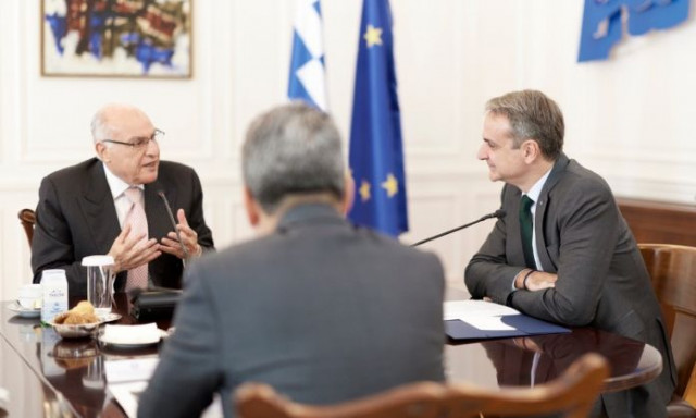 Συνάντηση του Κυριάκου Μητσοτάκη με τον υπουργό Επικρατείας της Αλγερίας - Τι συζητήθηκε