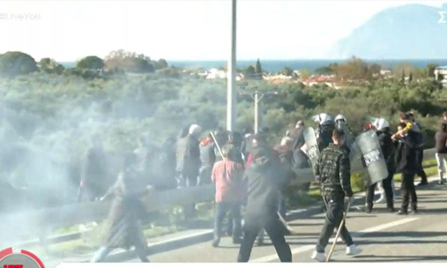 Γέφυρα Ρίου – Αντιρρίου: Χημικά κατά αγροτών στο Ρίο - Επιχειρούσαν να φτάσουν στα διόδια