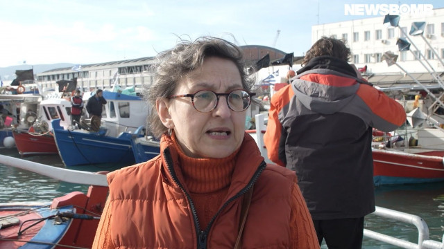 Το Newsbomb στον Βόλο: Αλιείς και κτηνοτρόφοι στο πλευρό των αγροτών