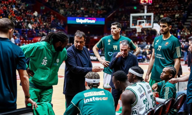 Αρμάνι Μιλάνο - Παναθηναϊκός AKTOR 96-89: Απών και τελικά... ναυάγιο στην Ιταλία