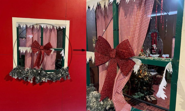 Λαμία: Θύμα διάρρηξης ο Άγιος Βασίλης στην πλατεία πάρκου - Φωτογραφίες