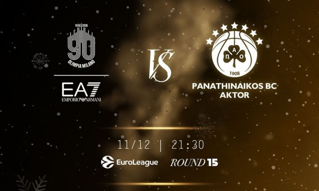 LIVE CHAT Αρμάνι Μιλάνο - Παναθηναϊκός AKTOR: Η αποστολή των «πράσινων» στην Euroleague
