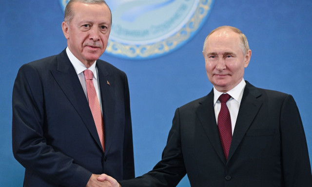 Συνάντηση Πούτιν - Ερντογάν αύριο στο Τουρκμενιστάν