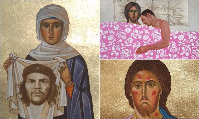 Κύπρος: Τι απαντά ο ζωγράφος στους επικριτές του για τα επίμαχα έργα με τον Χριστό και την Παναγία