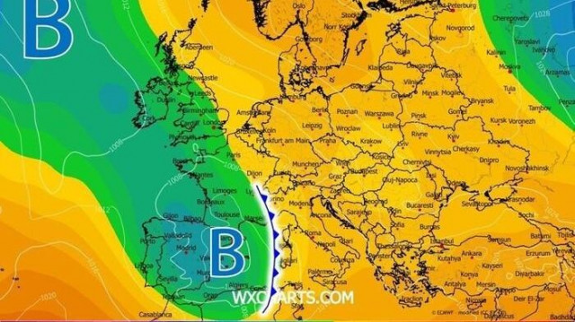 Καιρός: Η «Ρωγμή στον Ατλαντικό» φέρνει διαδοχικά συστήματα κακοκαιρίας τα Χριστούγεννα