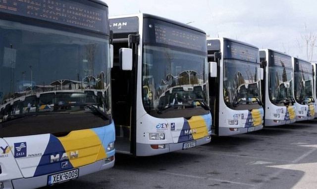 Στάση εργασίας: Αποσύρονται σταδιακά τα λεωφορεία - Πότε θα ξεκινήσουν ξανά τα δρομολόγια