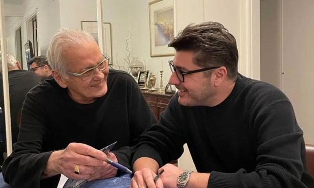 Λάμπρος Κωνσταντάρας: «Δεν θα σε ξαναπάρω ποτέ» - «Ραγίζει καρδιές» η ανάρτηση για τον πατέρα του