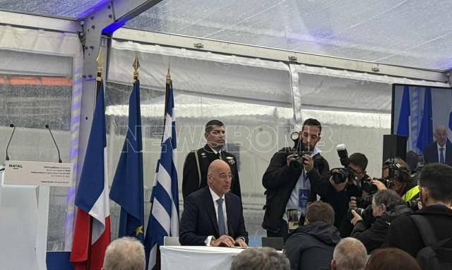 Belharra - Δένδιας: Η φρεγάτα «Κίμων» συμβολίζει τη νέα εποχή για τις Ένοπλες Δυνάμεις